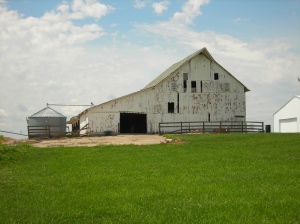 A barn...how unique